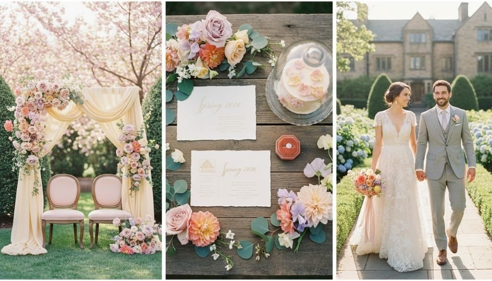 Spring wedding color trends for 2026
