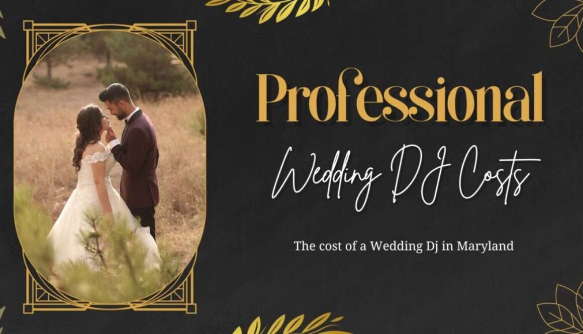The cost of a wedding DJ in Maryland
