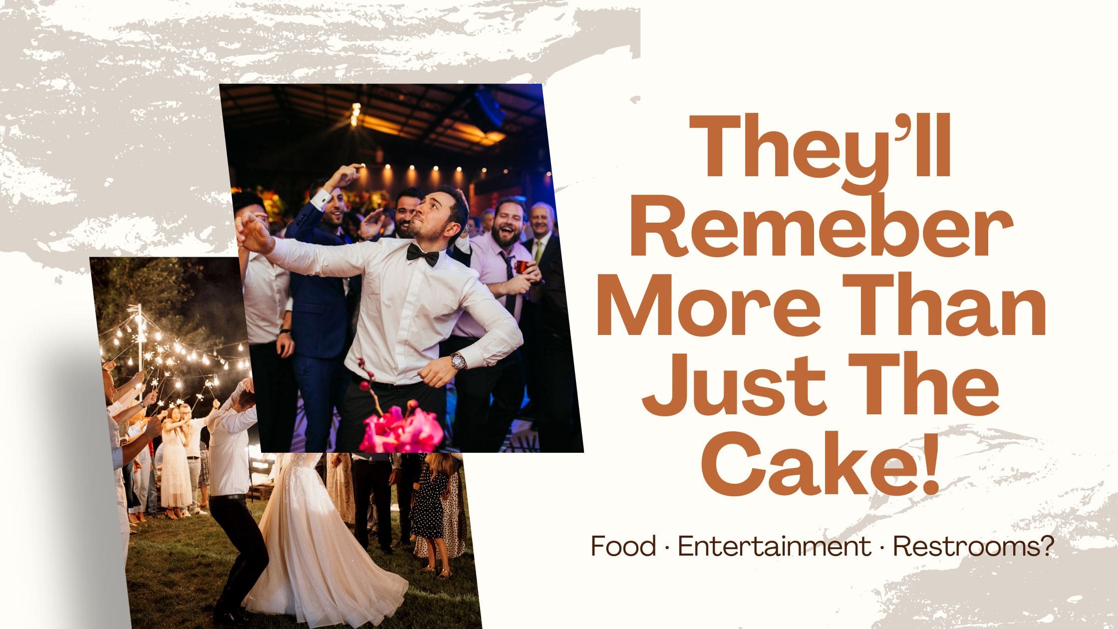 Wedding DJs, Cakes and food oh my!