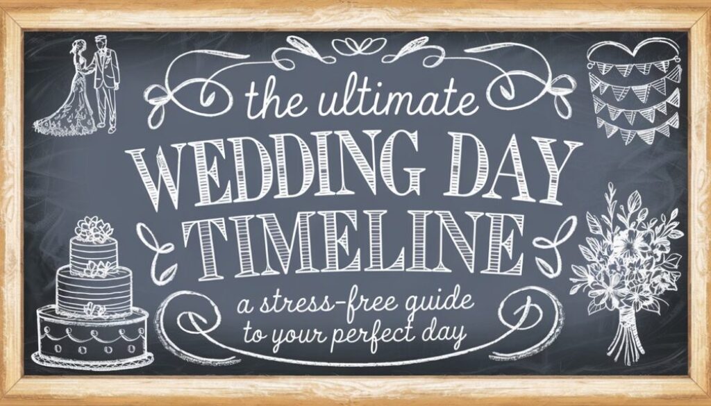 Your wedding timeline. The Ultimate Guide