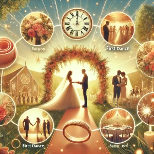 Ultimate wedding timeline guide.