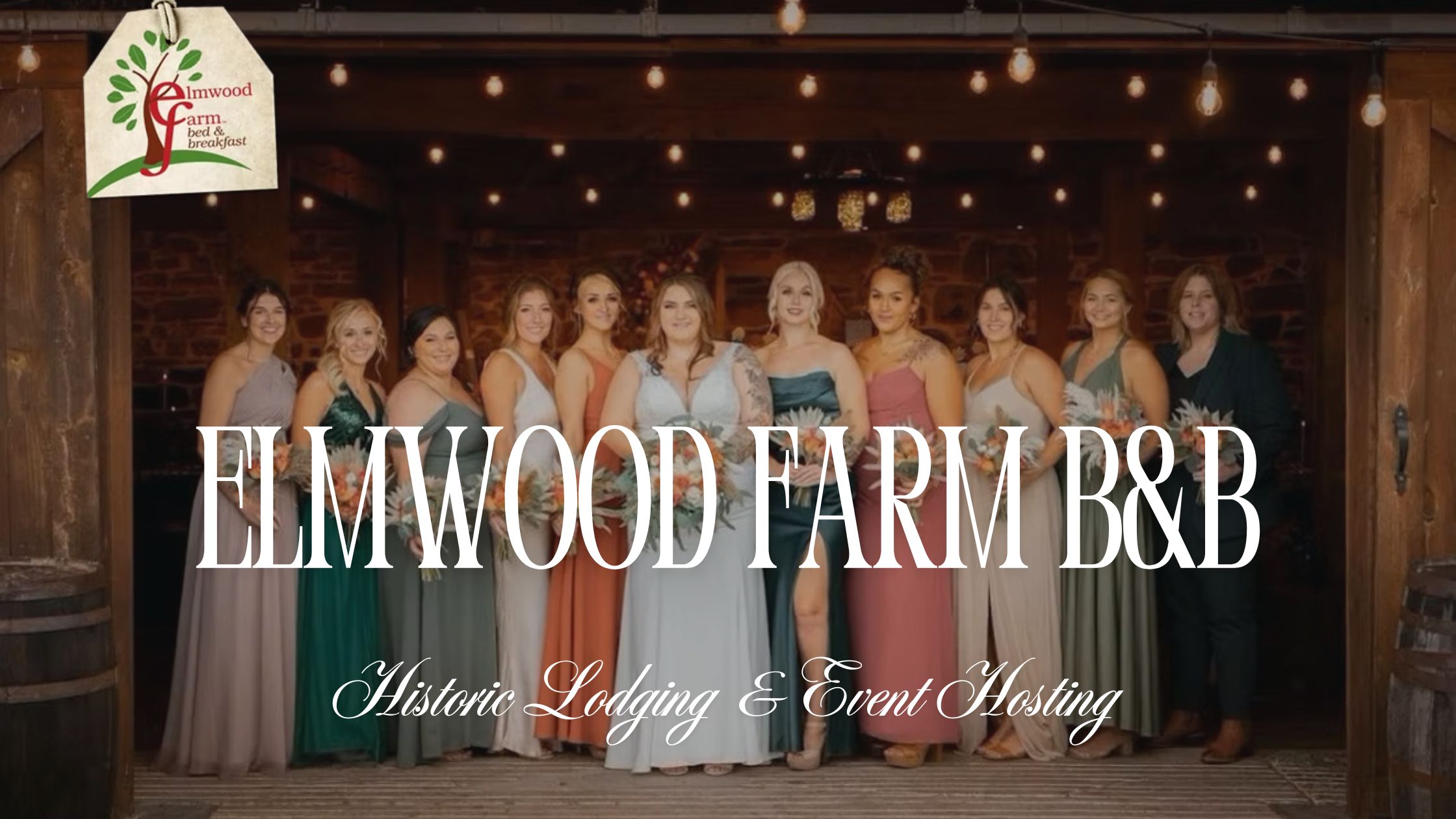 Elmwood Farm Bed & Breakfast. Lodging and Event Hosting