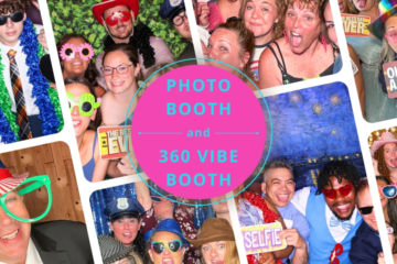 Photo Booth and 360 Vibe Booth rentals