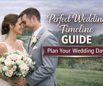 Wedding day timeline guide